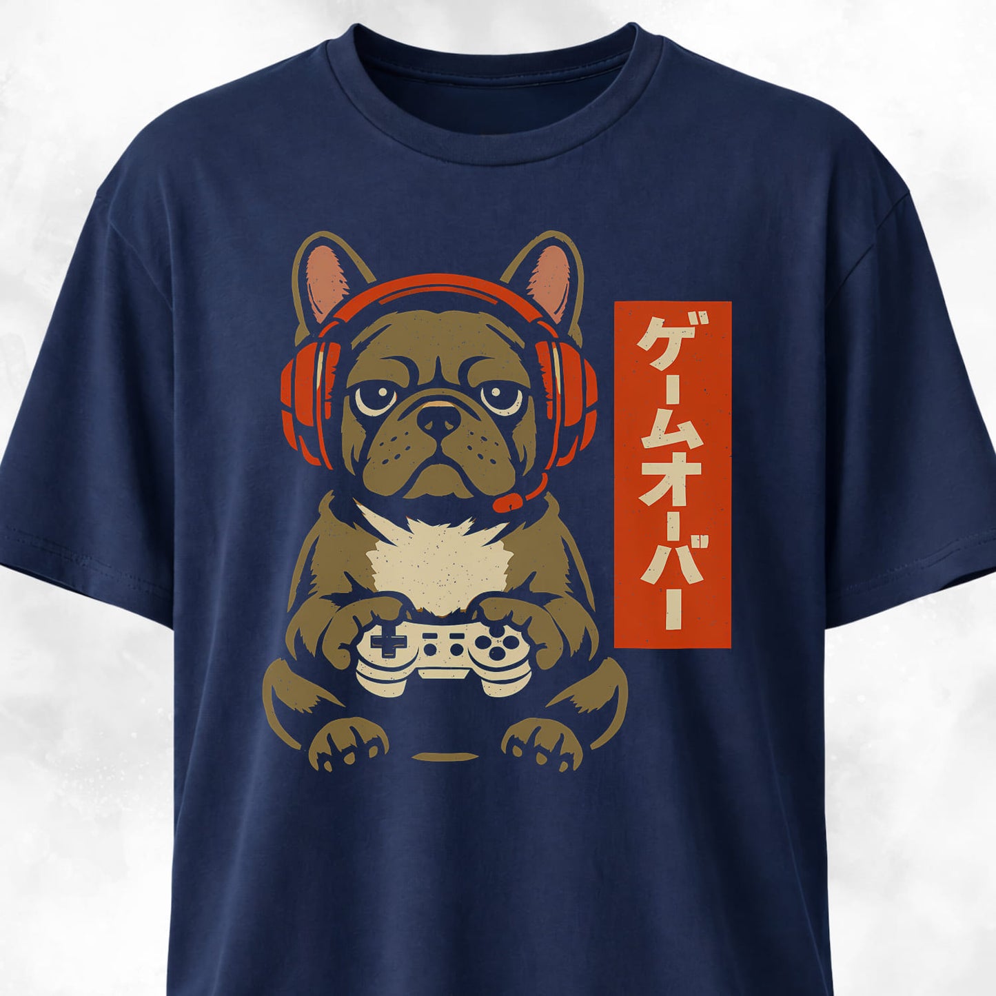 Retro Gamer Frenchie T-Shirt