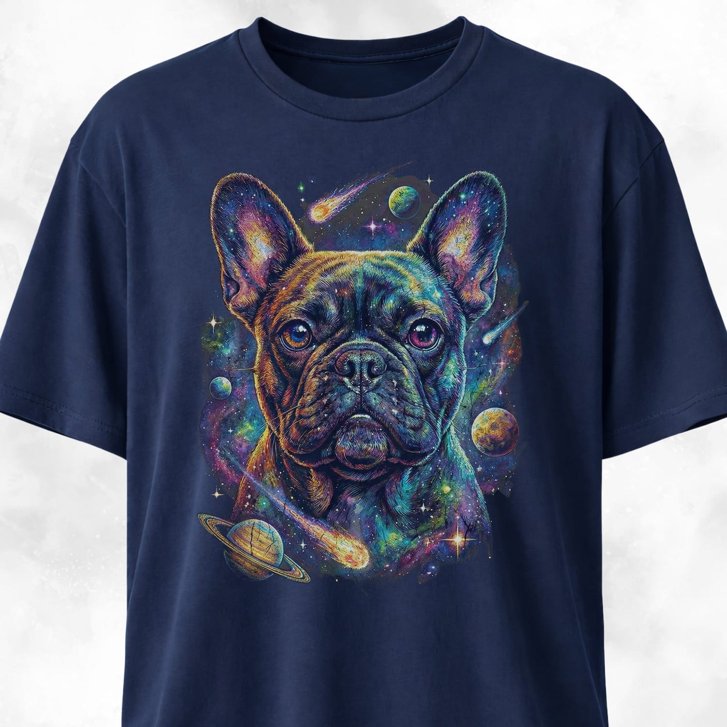 Cosmic French Bulldog T-Shirt