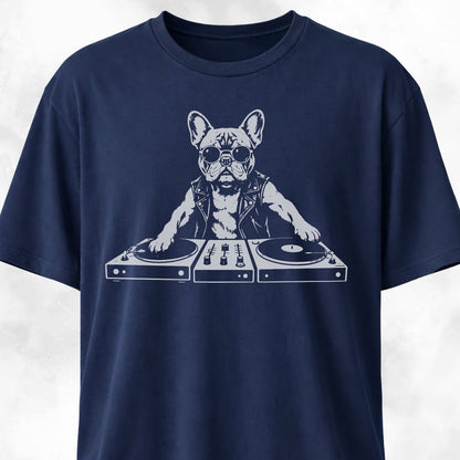 Dj French Bulldog T-Shirt