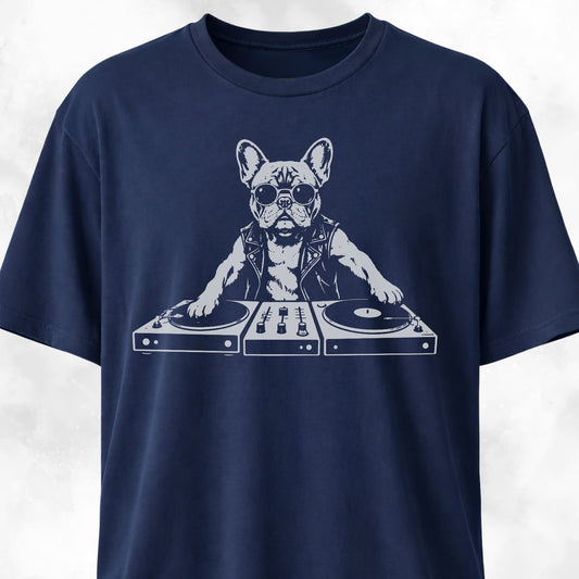 Dj French Bulldog T-Shirt