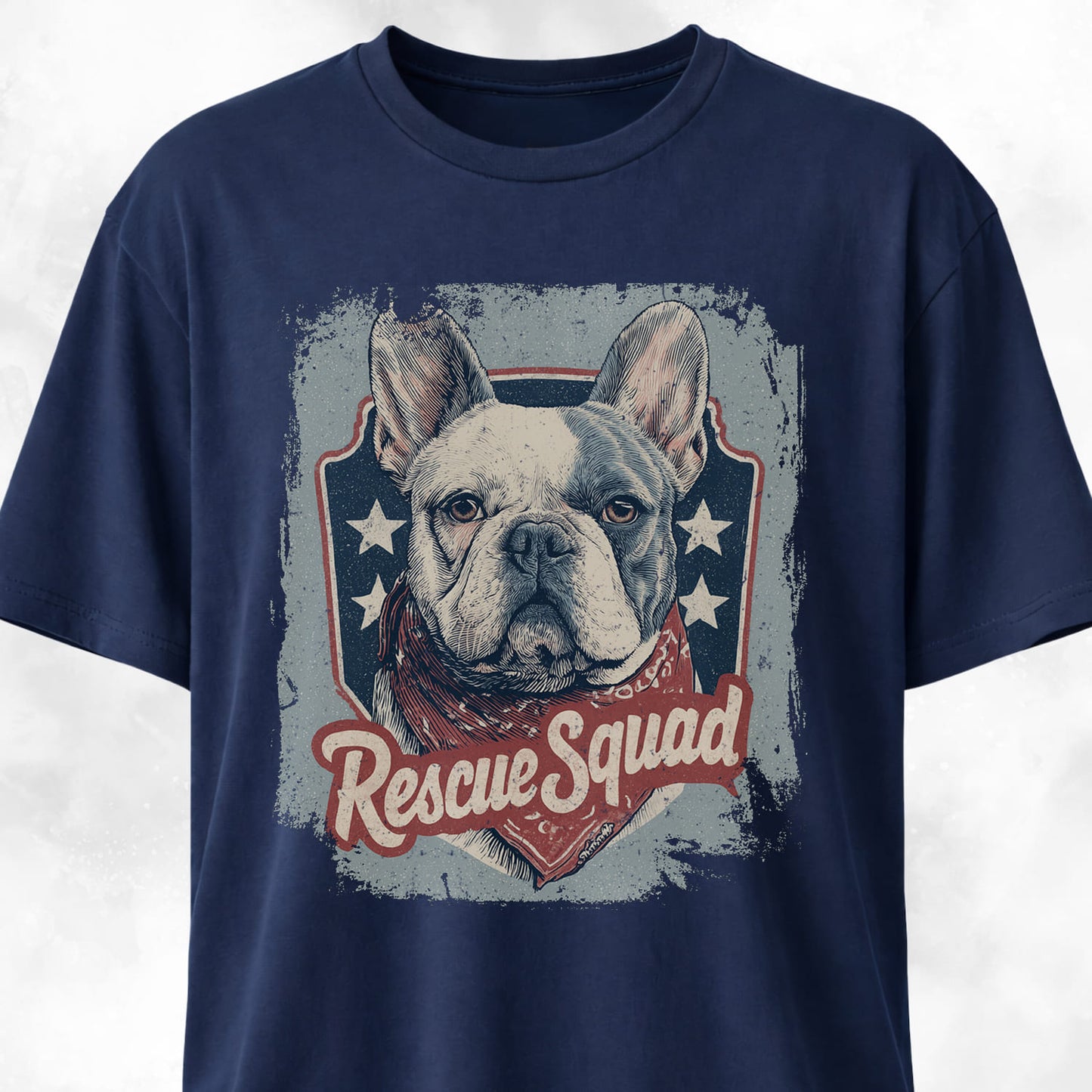 Rescue Squad French Bulldog Adoption Pride T-Shirt