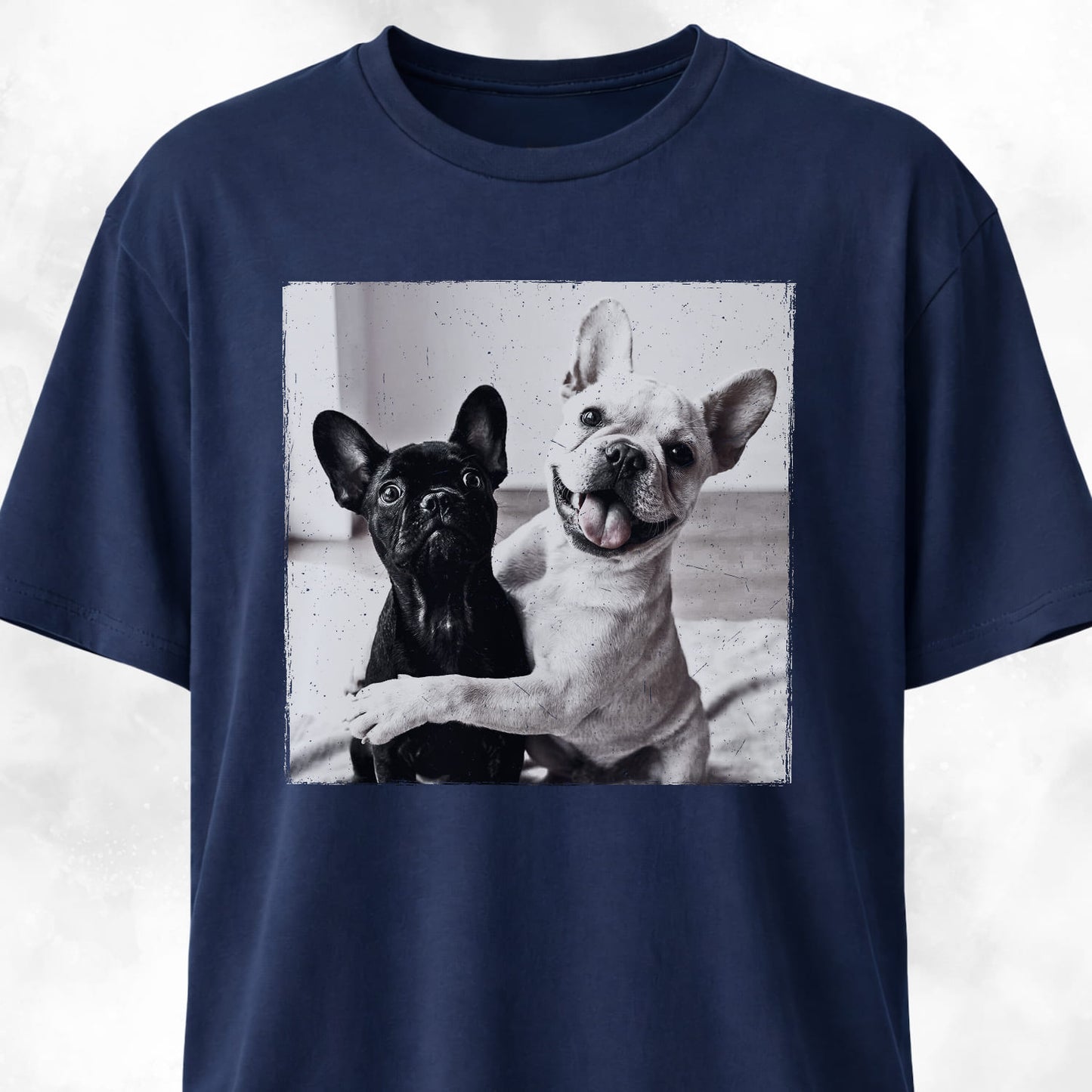 Frenchie Buddies Selfie T-Shirt