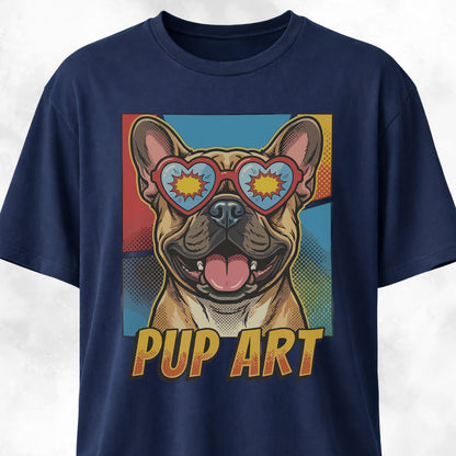 Pup Art Frenchie T-Shirt