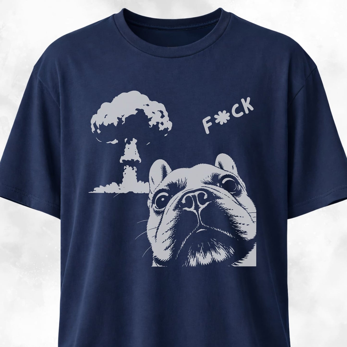 Mushroom Frenchie Selfie T-Shirt