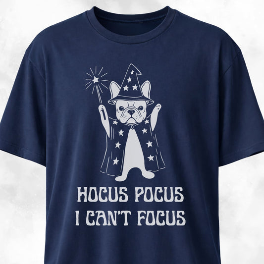 Hocus Pocus French Bulldog Wizard T-Shirt