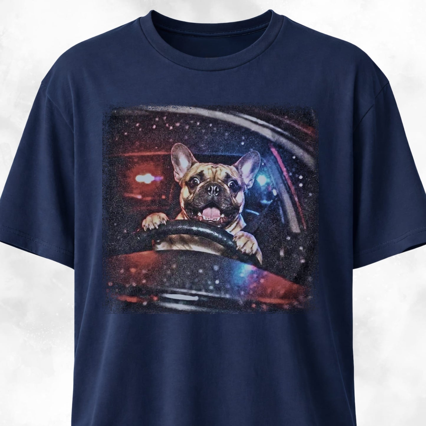 French Bulldog Escaping The Police T-Shirt