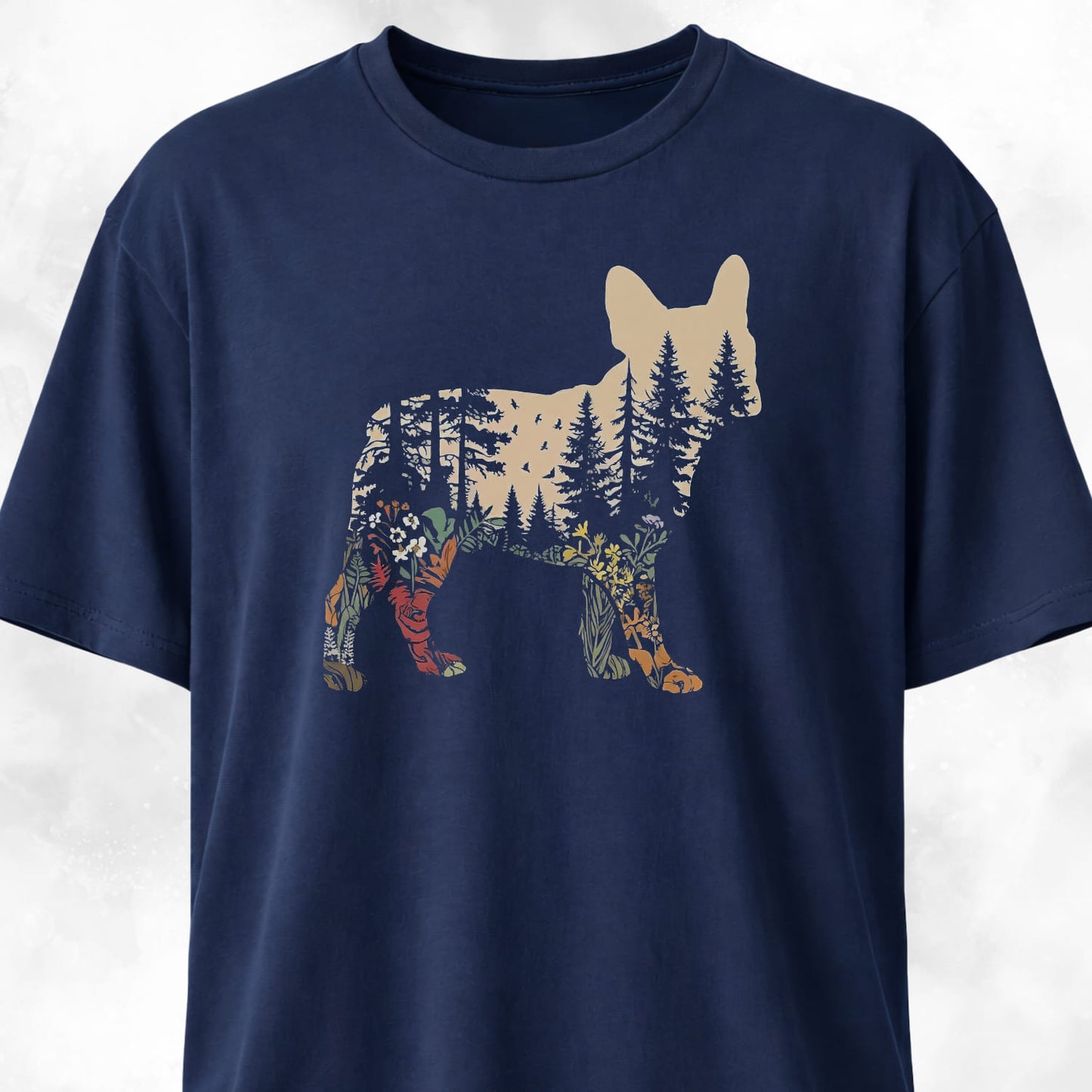 Nature French Bulldog T-Shirt