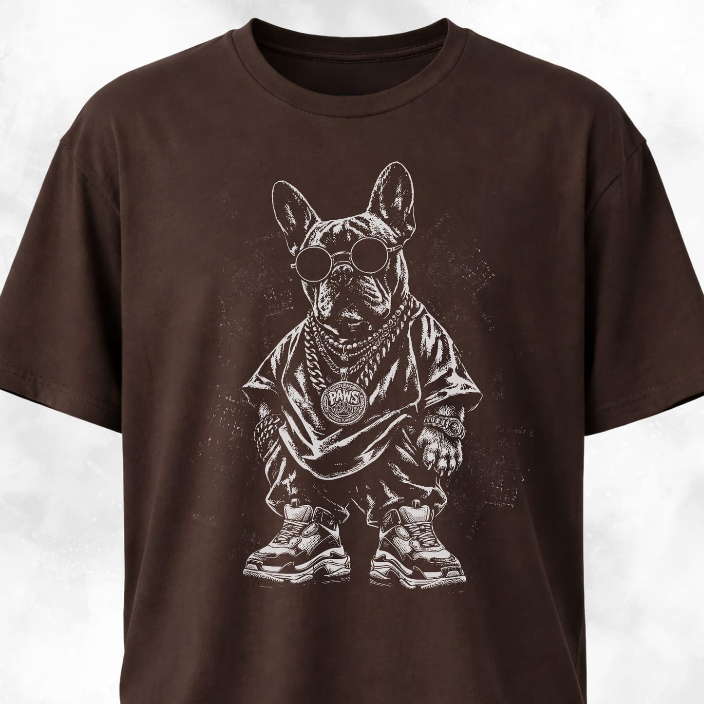 Stylish Urban French Bulldog T-Shirt