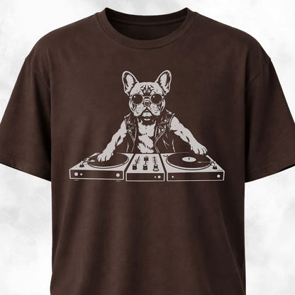 Dj French Bulldog T-Shirt
