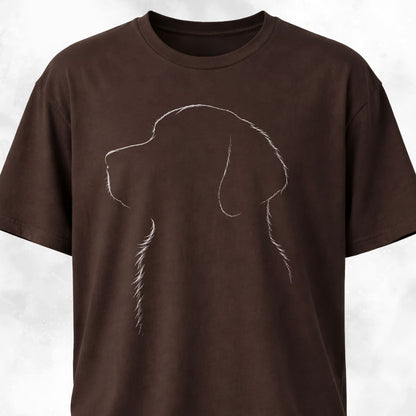 Nostalgic Golden Retriever T-Shirt