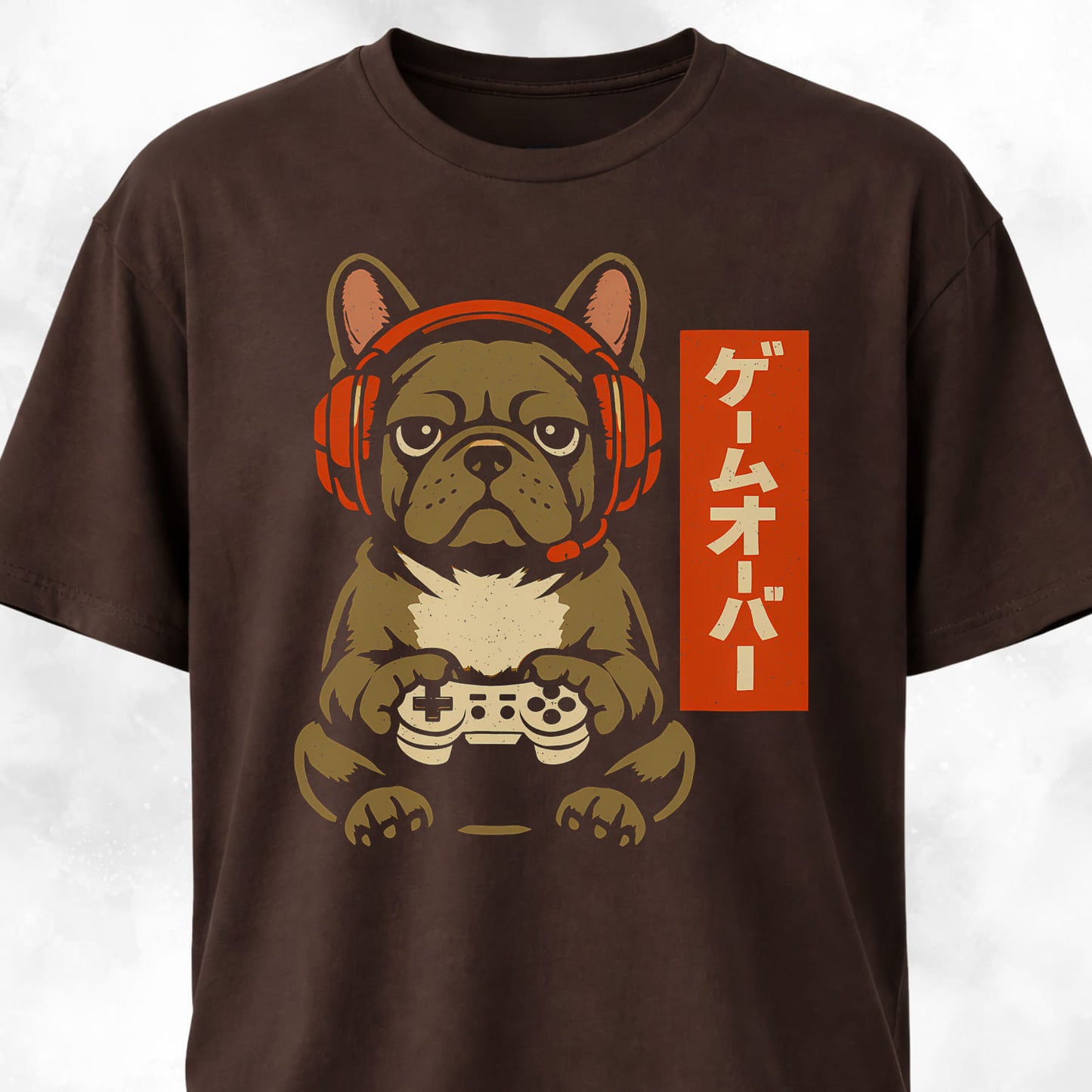 Retro Gamer Frenchie T-Shirt