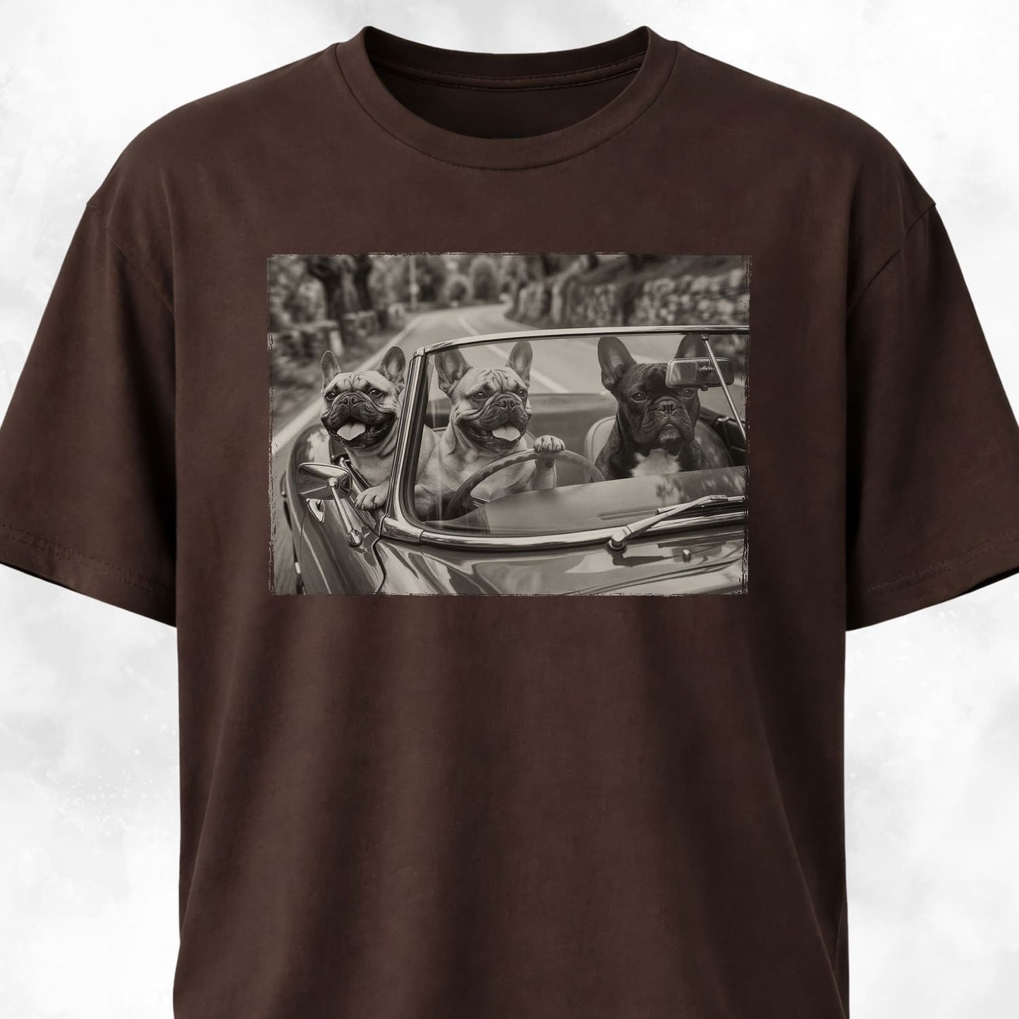 Frenchies On The Road T-Shirt