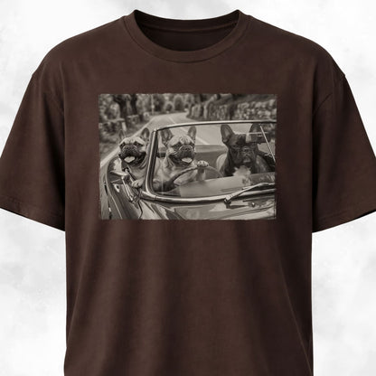 Frenchies On The Road T-Shirt