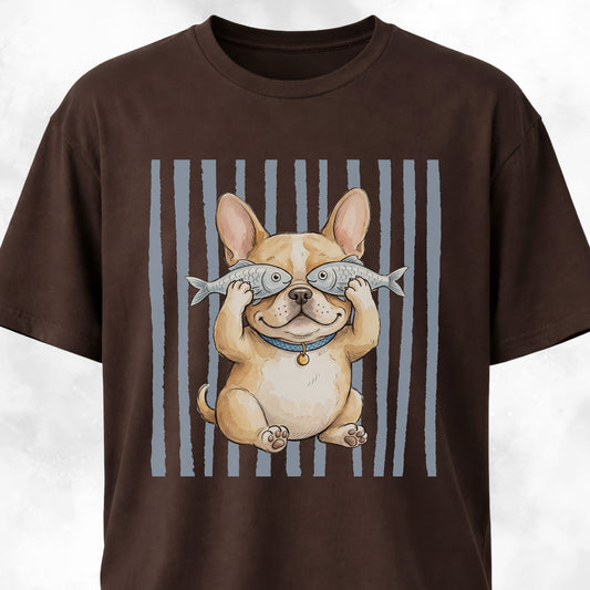 Fish Goggles Frenchie T-Shirt