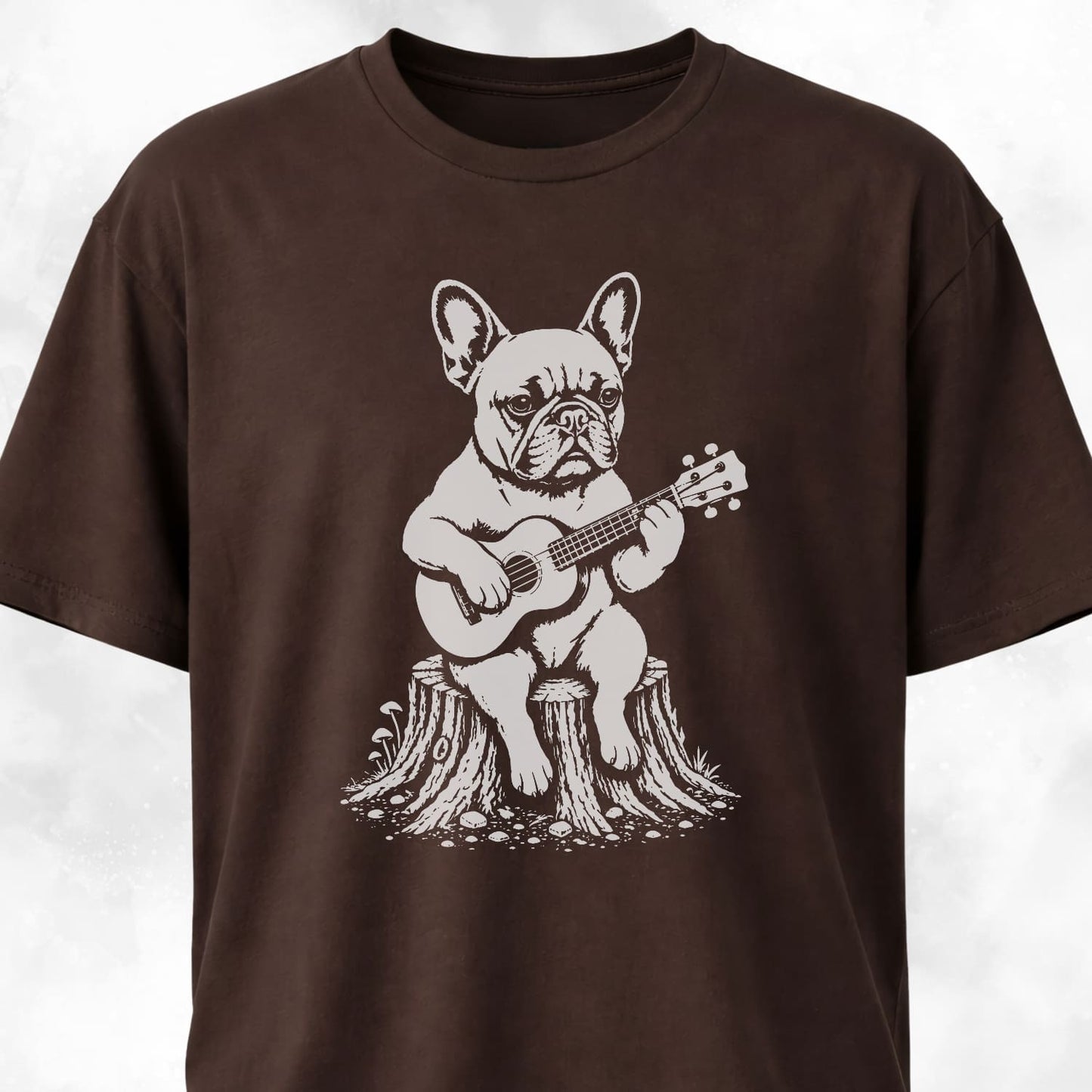 Ukulele Frenchie T-Shirt