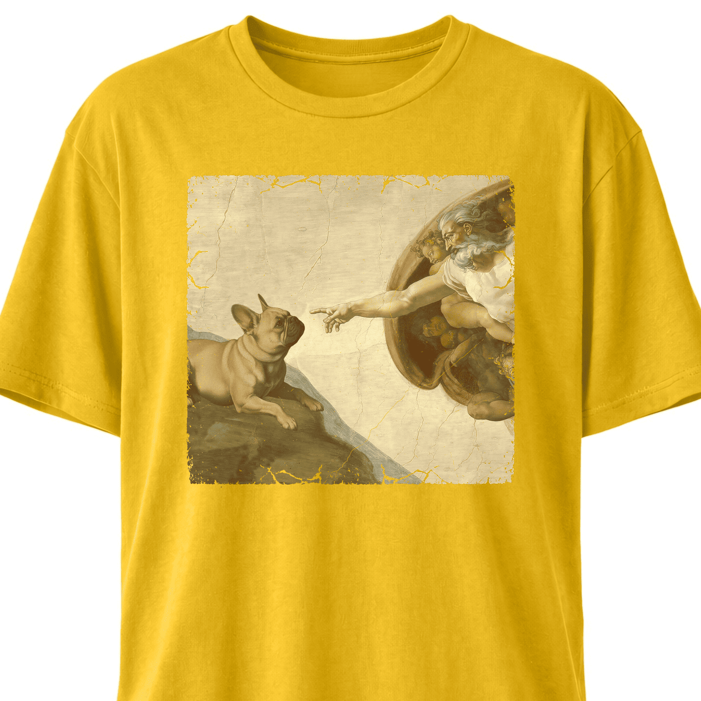 The Creation Of Adam Frenchie Edition T-Shirt