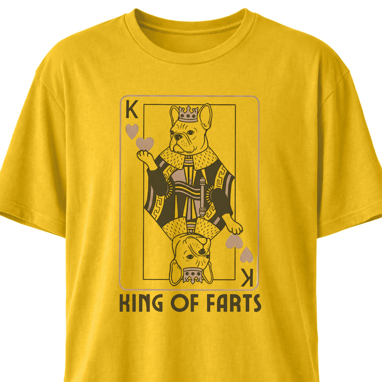 King Of Farts Frenchie T-Shirt