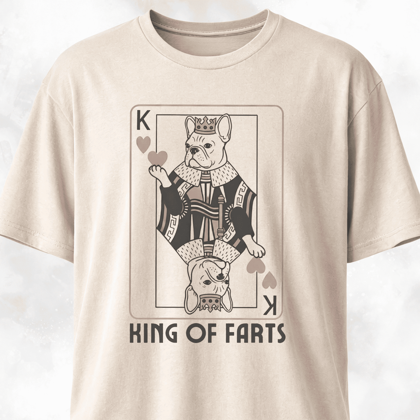 King Of Farts Frenchie T-Shirt