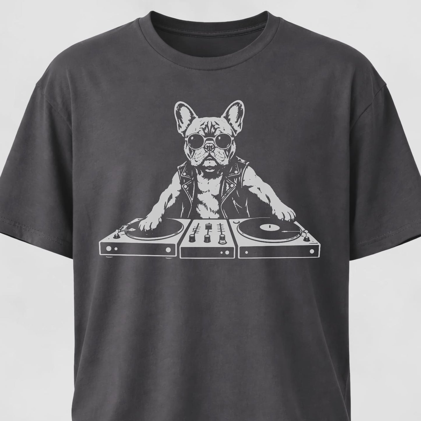 Dj French Bulldog T-Shirt