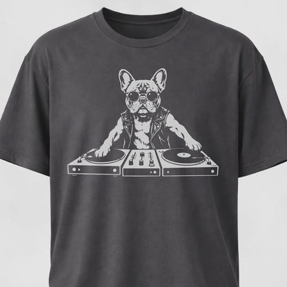 Dj French Bulldog T-Shirt