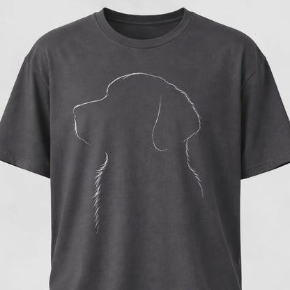 Nostalgic Golden Retriever T-Shirt