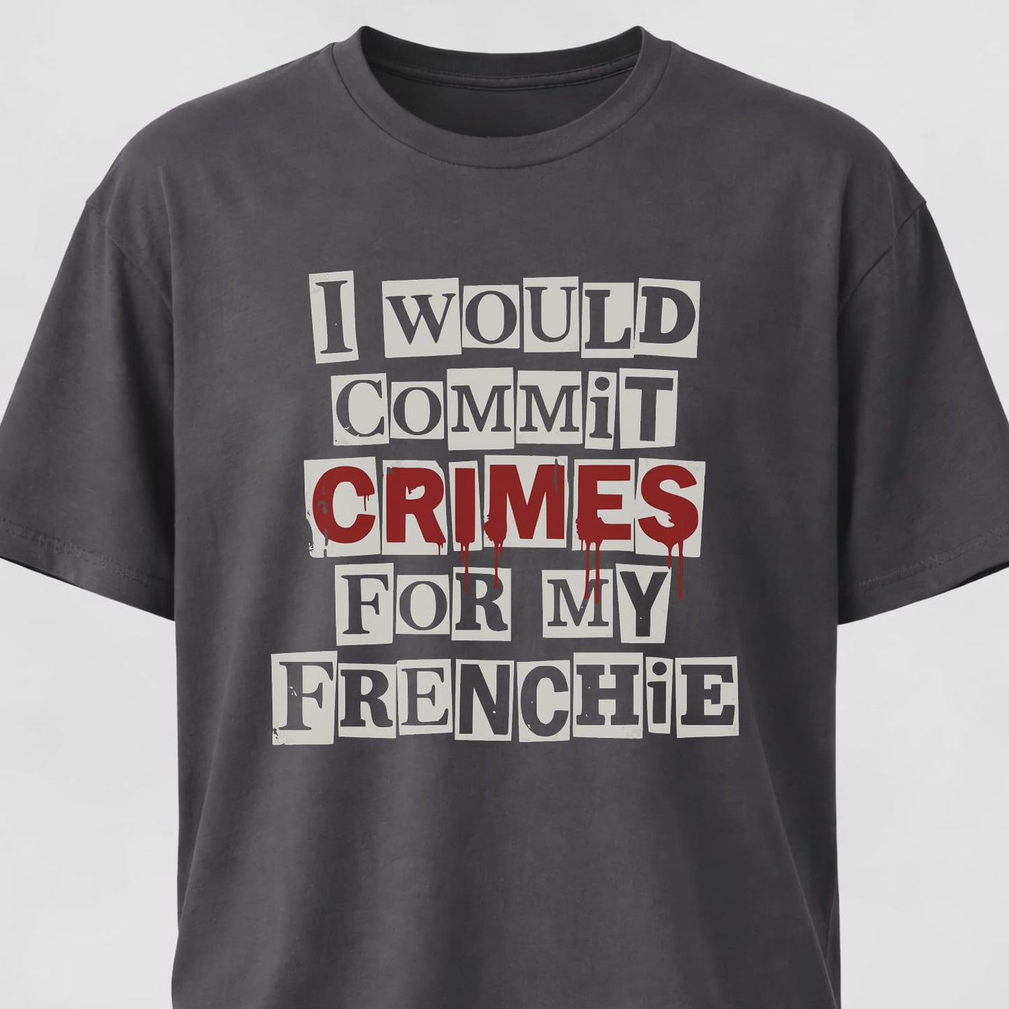I Would Commit Crimes For My Frenchie T-Shirt