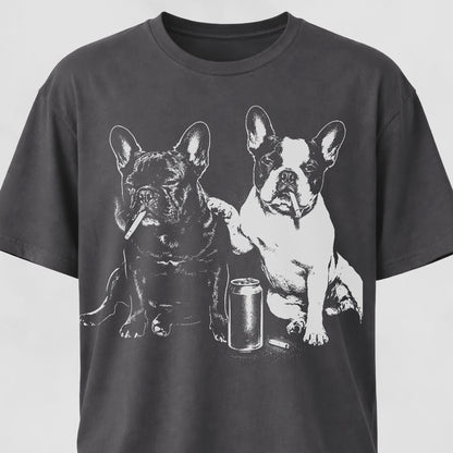 Frenchie Sad Buddies Revisited T-Shirt