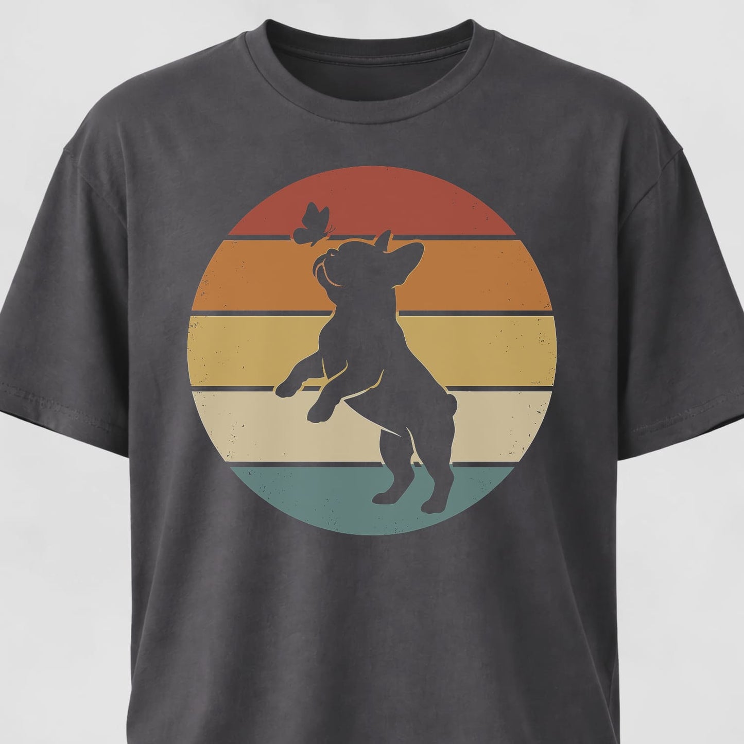Frenchie With A Butterfly T-Shirt