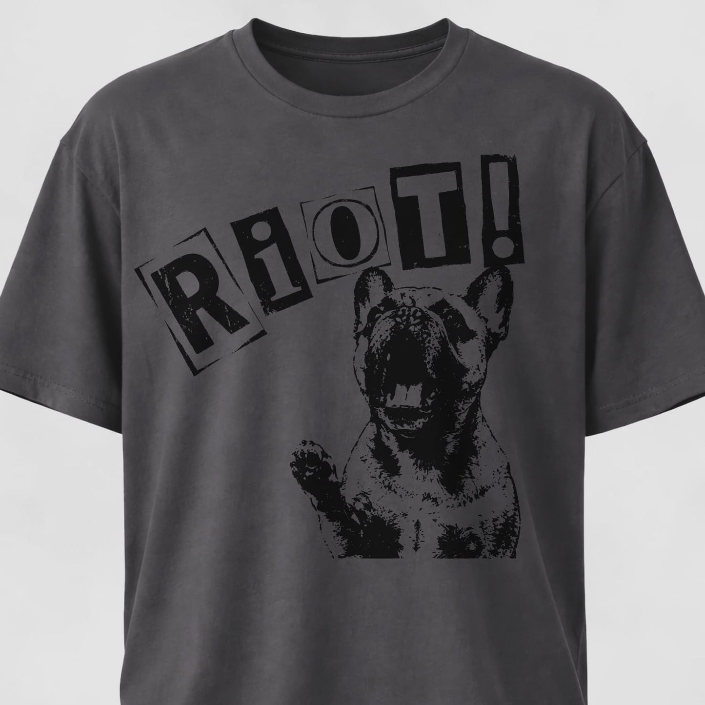 Riot French Bulldog T-Shirt