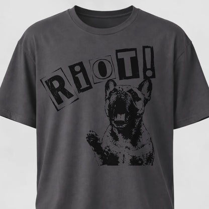 Riot French Bulldog T-Shirt