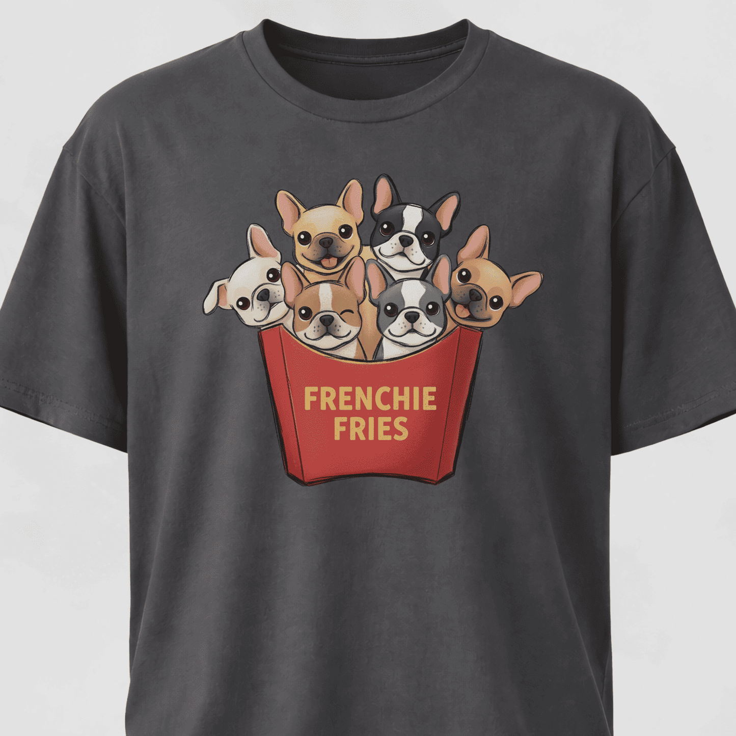 Frenchie Fries Fun T-Shirt