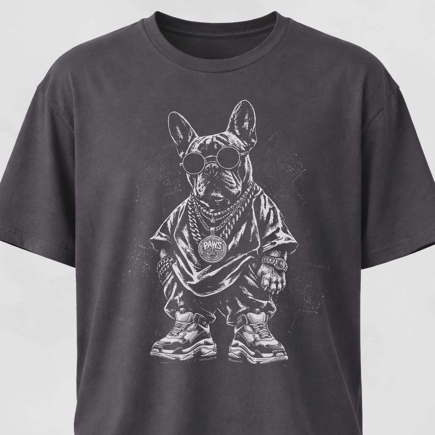 Stylish Urban French Bulldog T-Shirt