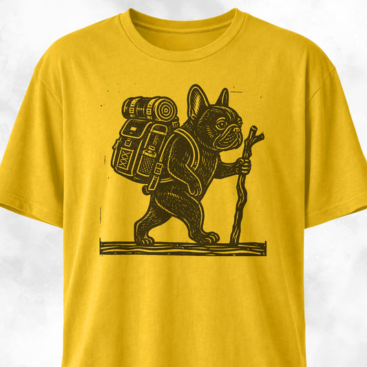 Hiker Frenchie T-Shirt