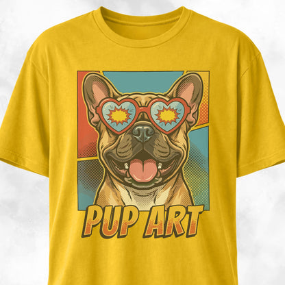 Pup Art Frenchie T-Shirt