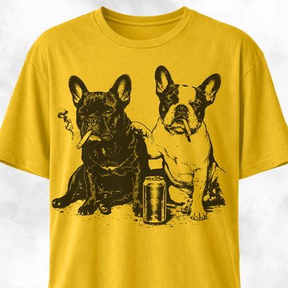 Frenchie Sad Buddies Revisited T-Shirt