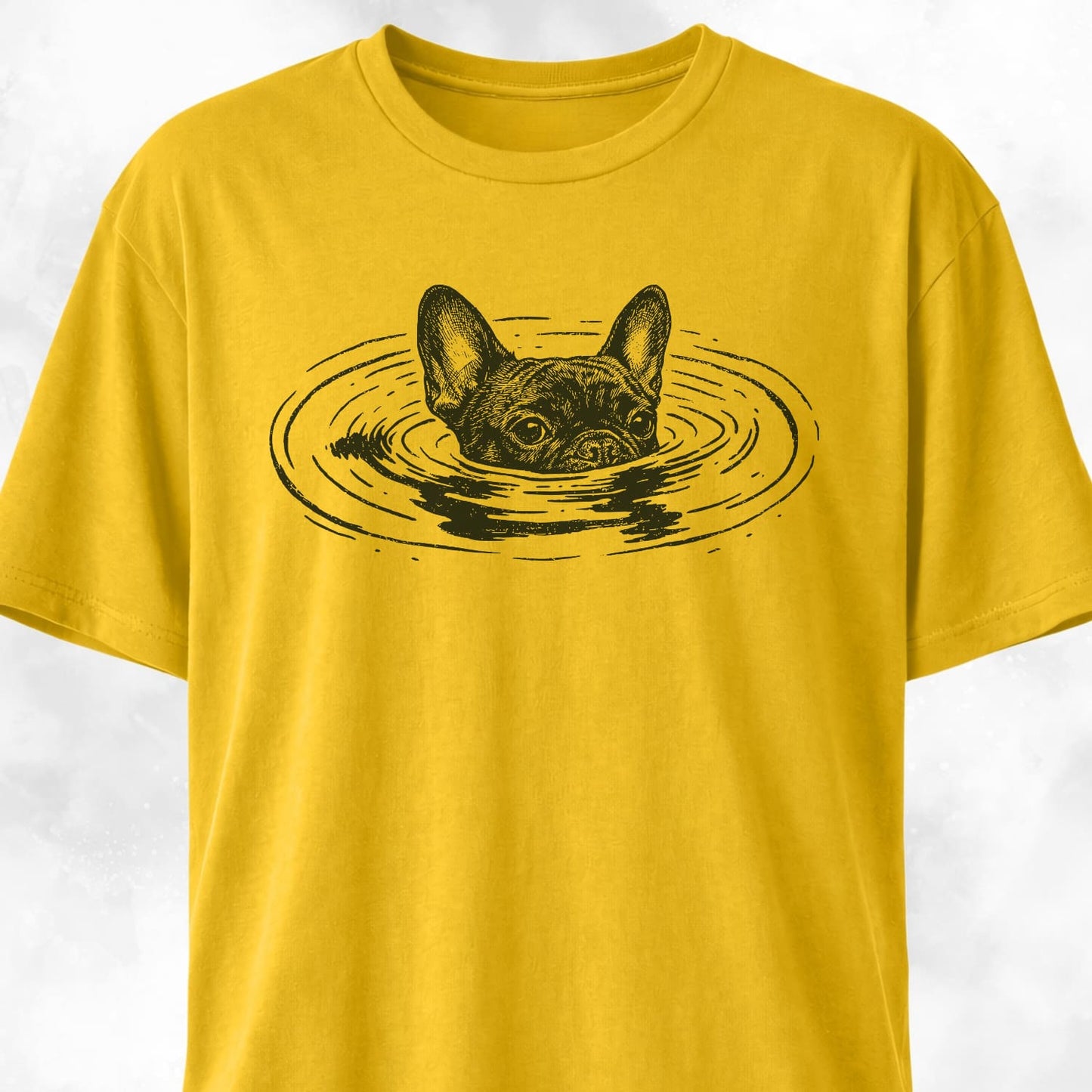 French Bulldog In The Water T-Shirt