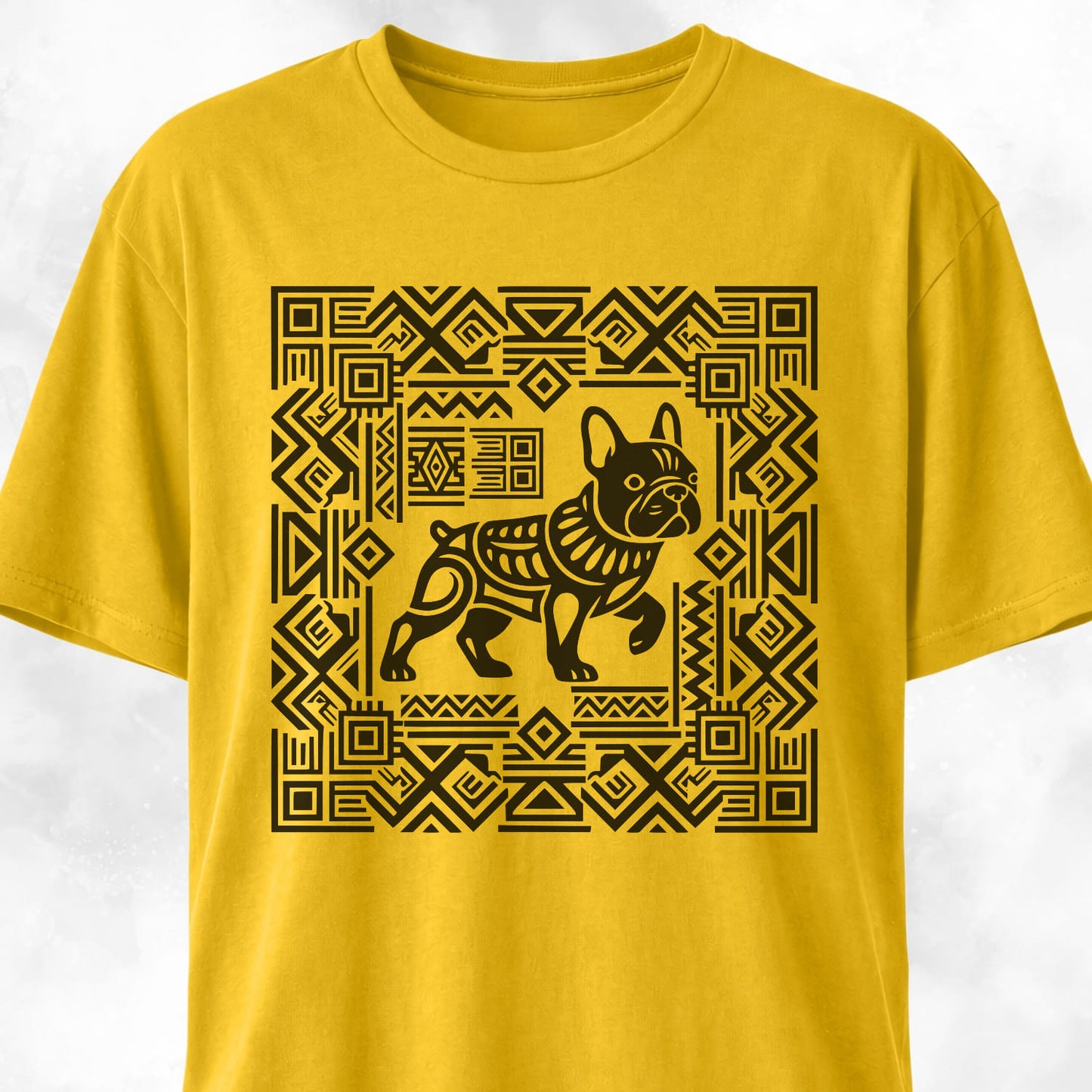 Aztec Art French Bulldog T-Shirt