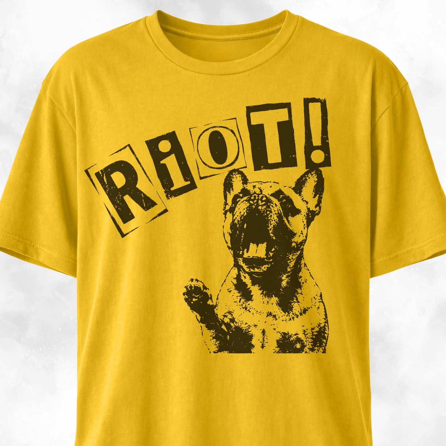 Riot French Bulldog T-Shirt