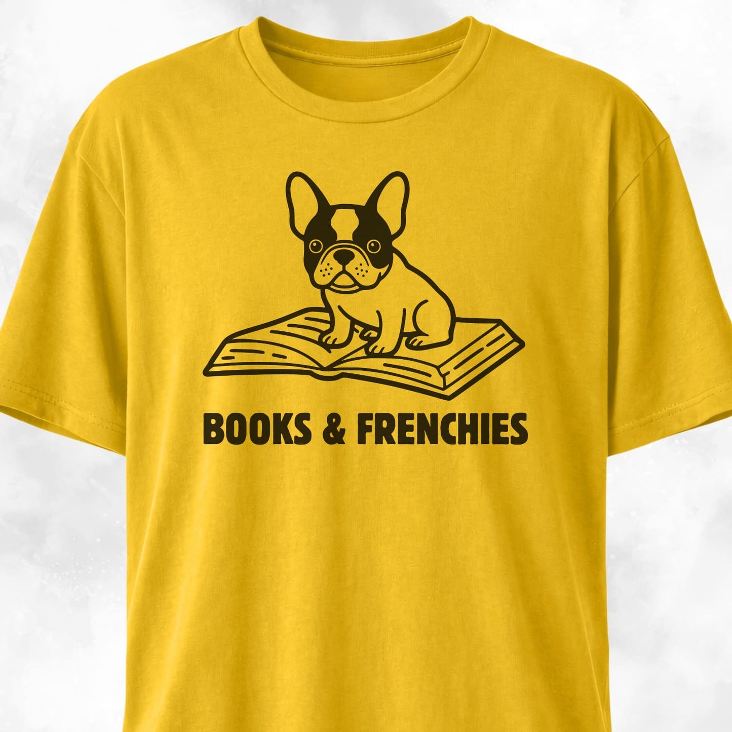 Books & Frenchies T-Shirt
