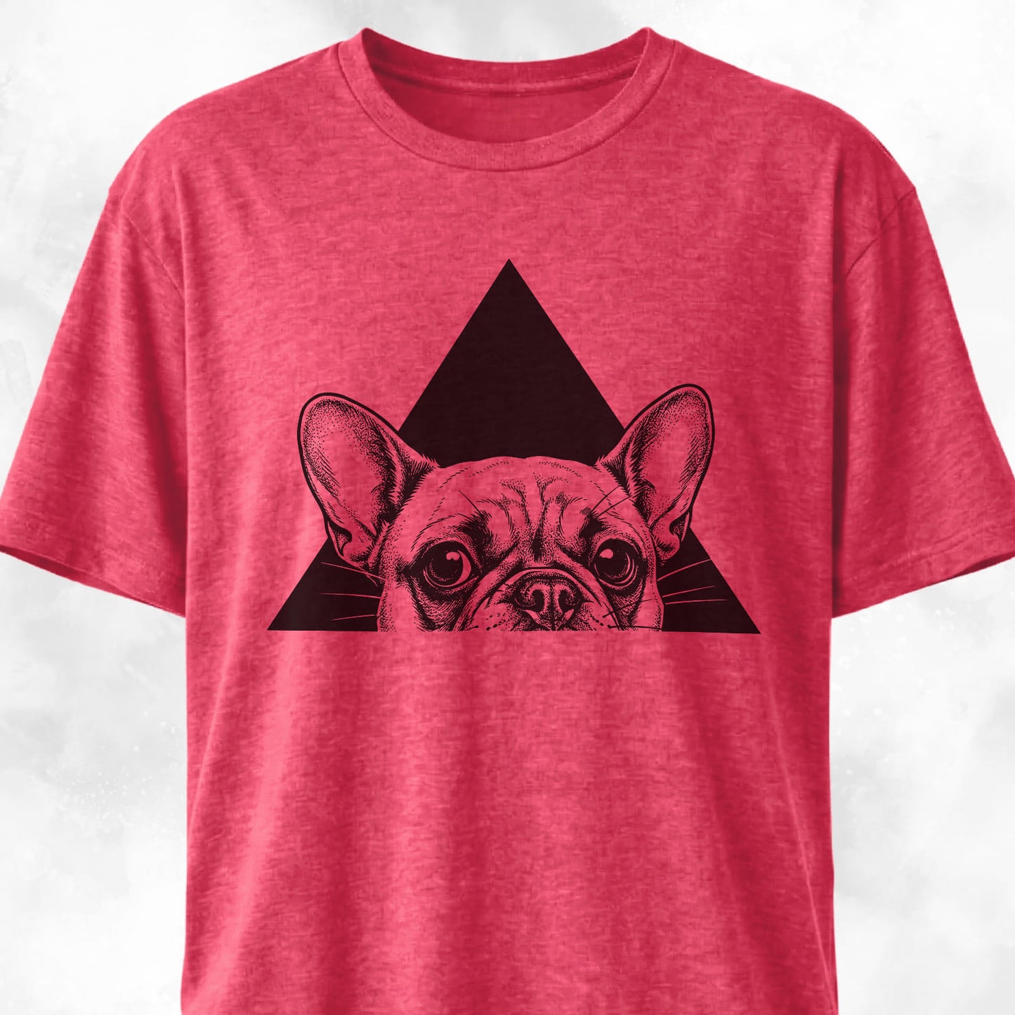 Triangle Frenchie T-Shirt
