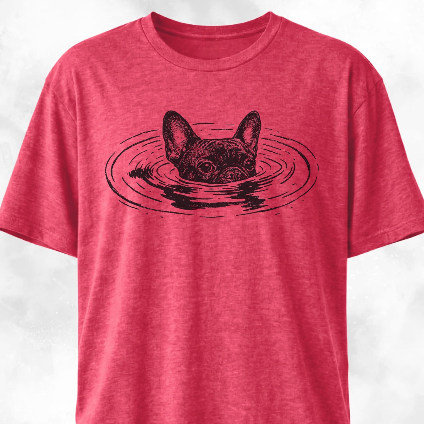 French Bulldog In The Water T-Shirt