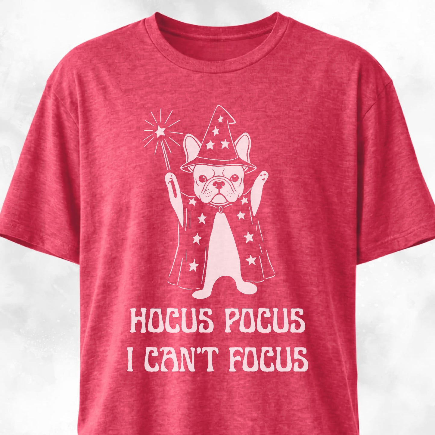 Hocus Pocus French Bulldog Wizard T-Shirt