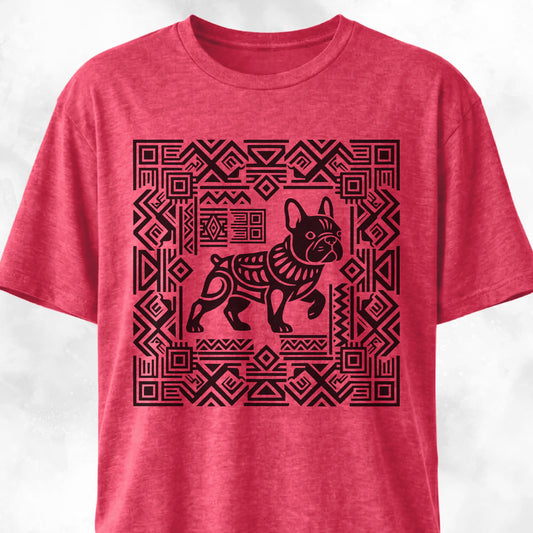 Aztec Art French Bulldog T-Shirt