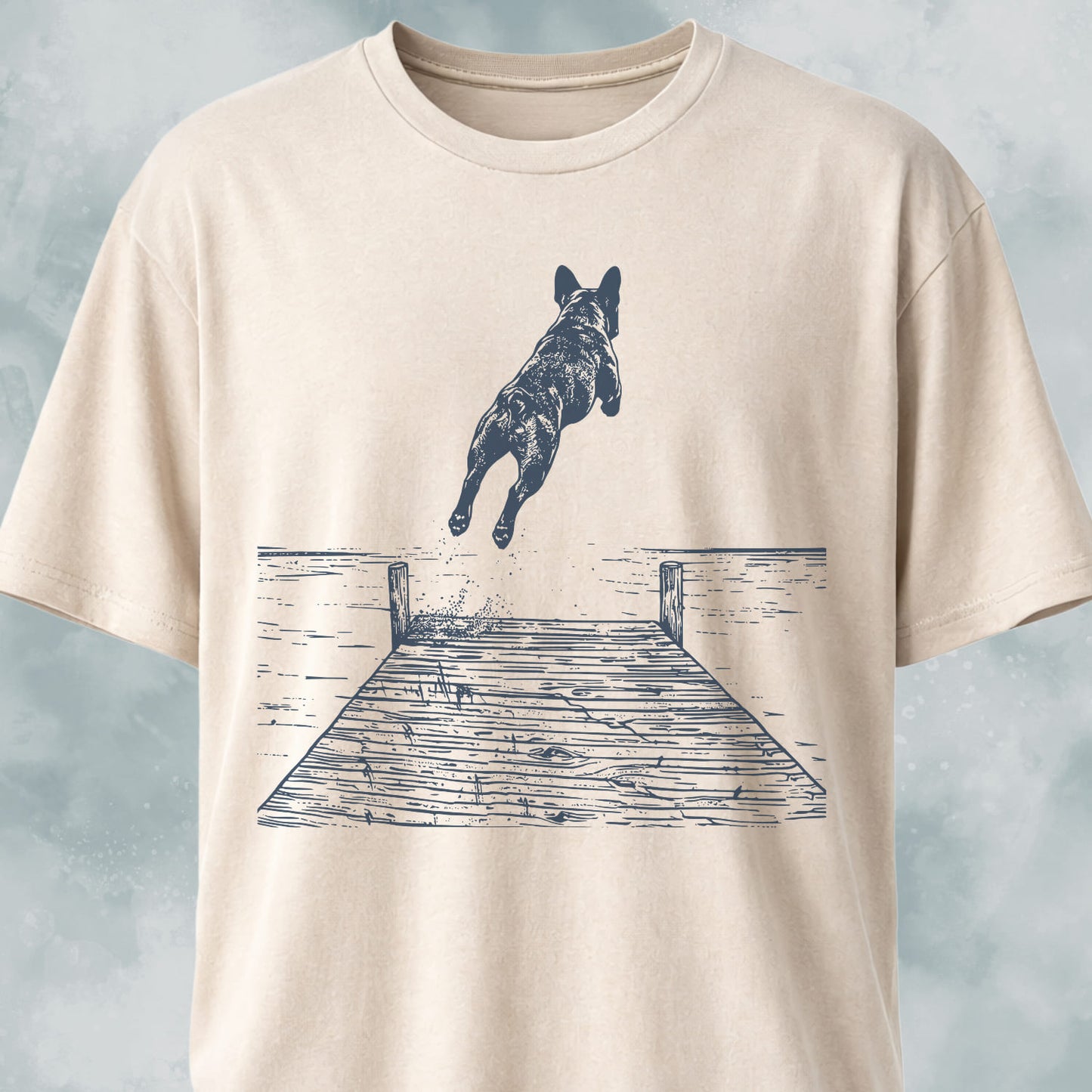 Dock Jumping Frenchie T-Shirt