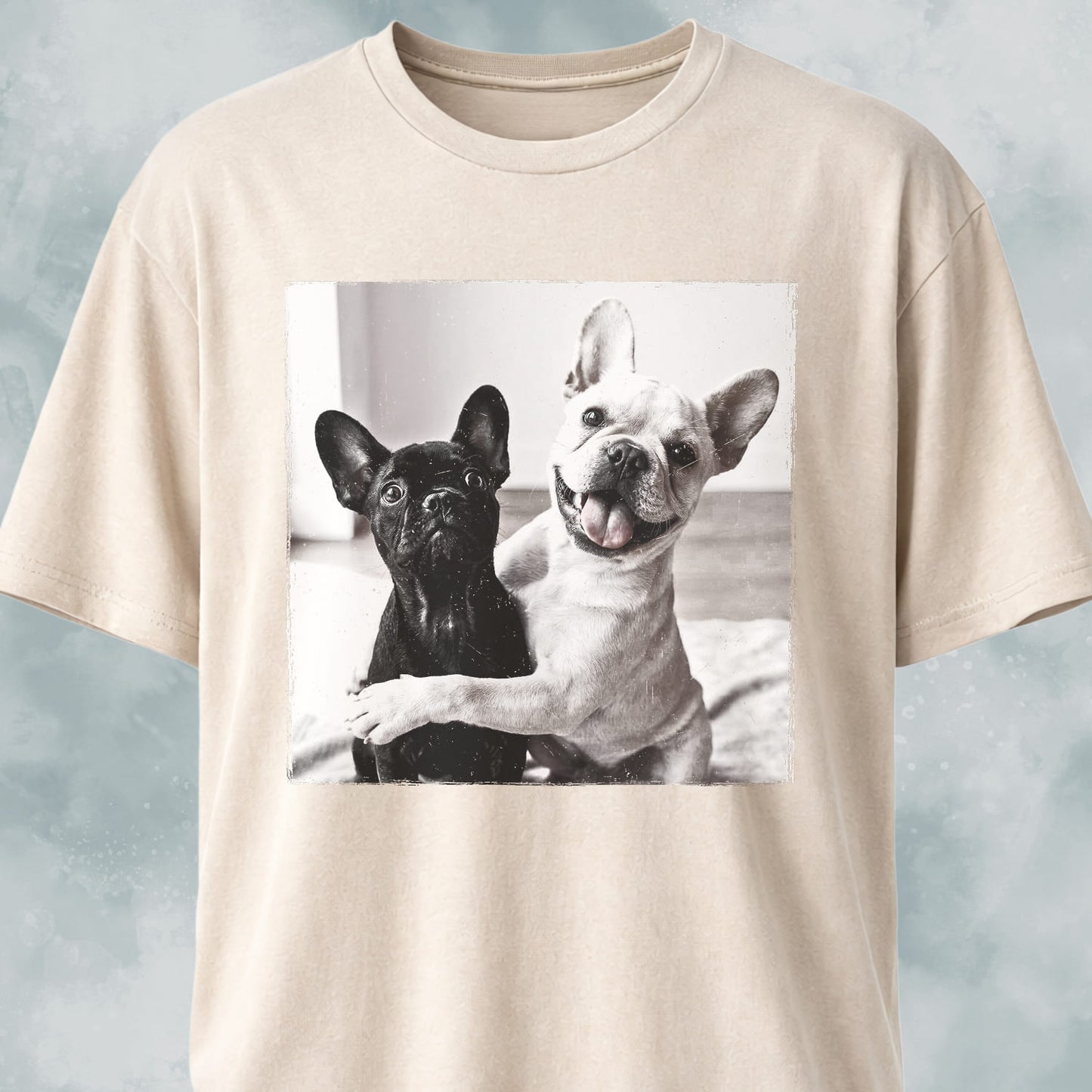Frenchie Buddies Selfie T-Shirt