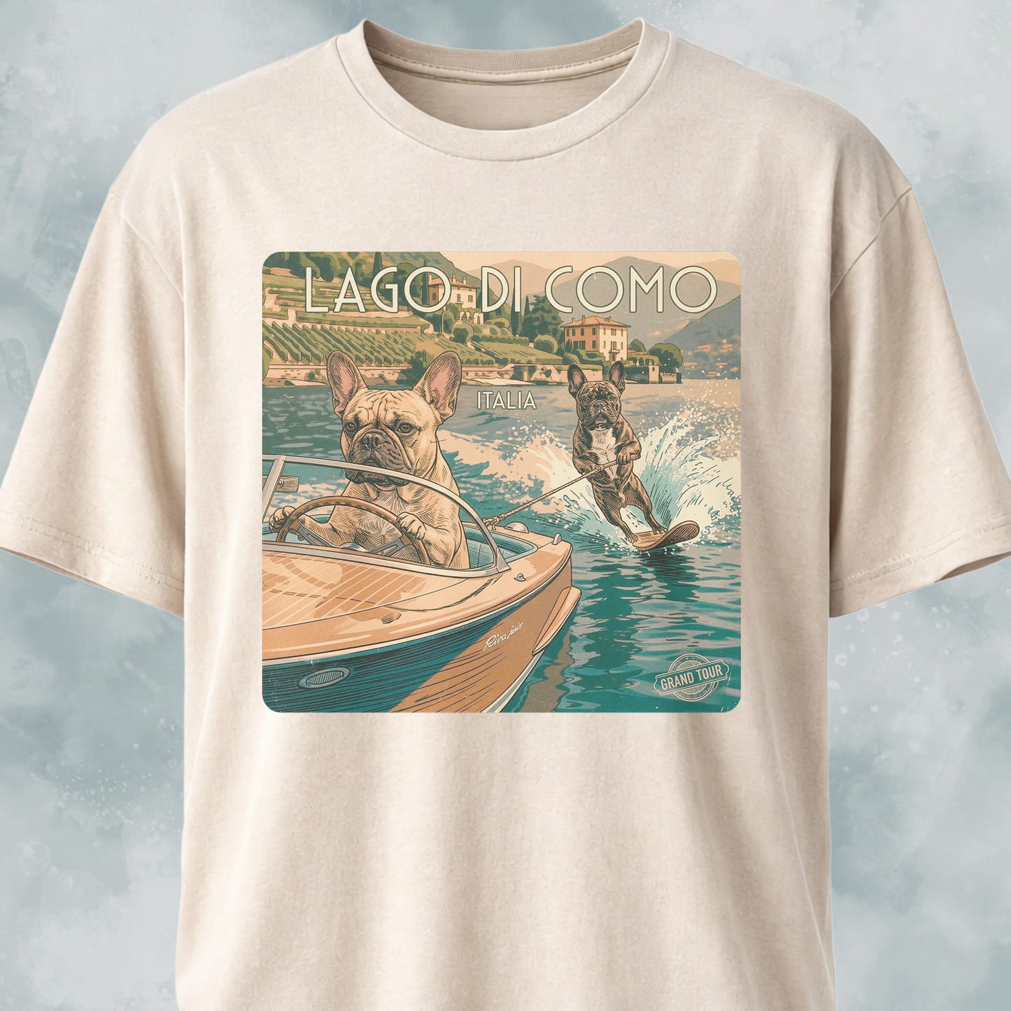 Lago Di Como Frenchies T-Shirt