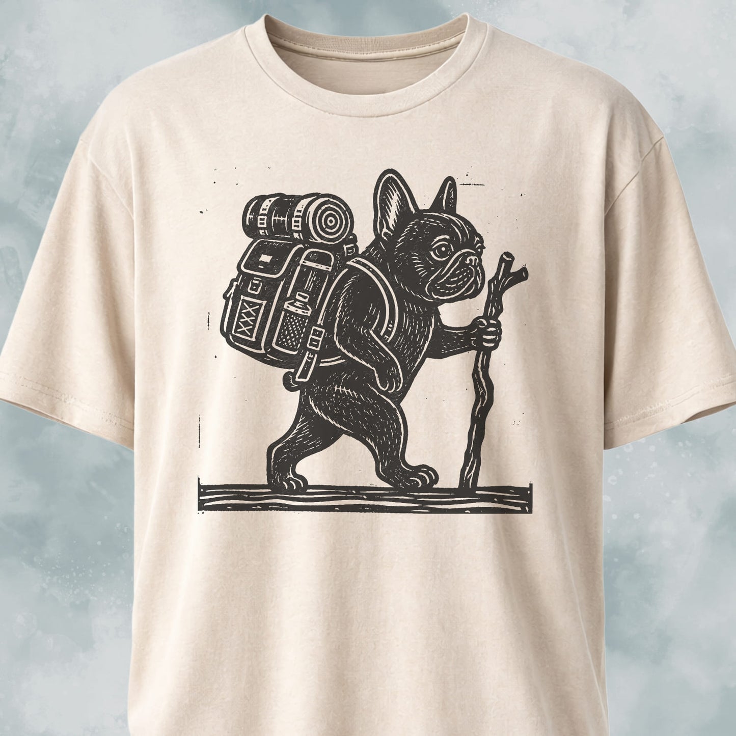 Hiker Frenchie T-Shirt