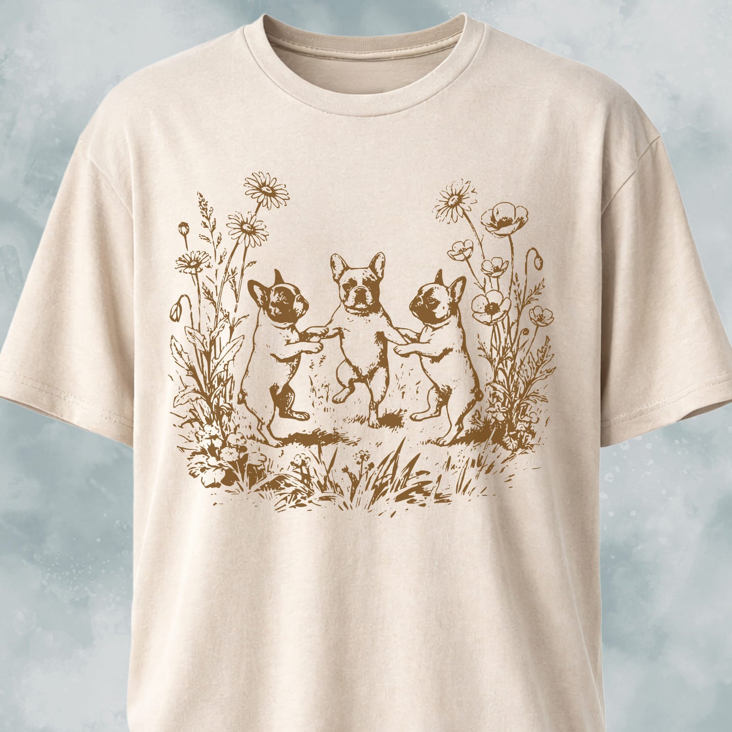 Dancing Trio Frenchie Edition T-Shirt