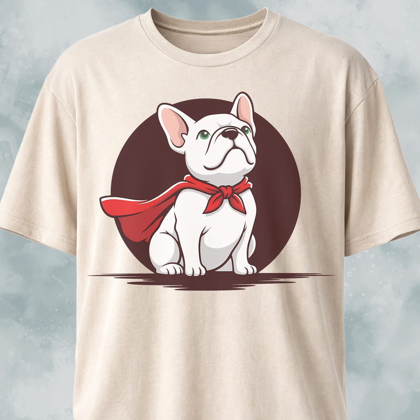 Superhero French Bulldog T-Shirt