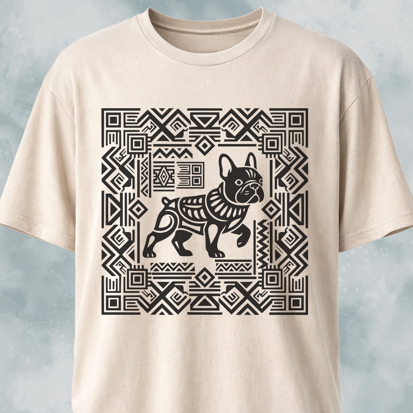 Aztec Art French Bulldog T-Shirt